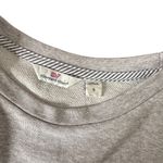 Vineyard Vines Mixed Media Pullover Sweatshirt Size S Gray Striped Sleeve Preppy Photo 5