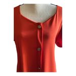 Ragdoll Beautiful burnt orange color shift dress Photo 2