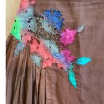 Free People NWOT  boho skirt with zipper side Photo 2