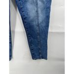 Vervet Paperbag Jean Women 26 Blue Denim Skinny High Waist Skinny Stretch Preppy Photo 8