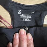 Xersion  Medium Support Black 3X Sports‎ Bra Racerback Front Closure Full Figure Photo 8