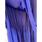 Krisa NWT  REVOLVE BRAND Off Shoulder Layered thin strap Dress Purple Size Small Photo 5