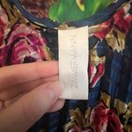 Zimmermann Floral Pleated Tent Dress Womens Large XL Sleeveless Maxi Accordion Photo 4