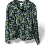 Charter Club Paisley Blazer Womens 2X Botanical Garden Floral Business Causal Photo 0