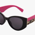 Betsey Johnson CAT EYE LEOPARD SUNGLASS Photo 0