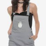 Her Universe  Studio Ghibil Gray Totoro Denim Dress Size Small EUC‎ Photo 0