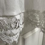 Flatterme Plus Size Halter Floral Lace High Neck Chemise Slip Dress Photo 7