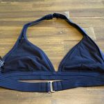 La Blanca  Black Triangle Bikini Top Itty Bitty Swimsuit Bra Small S Photo 1