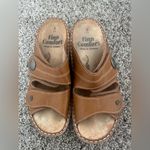 FINN COMFORT SANSIBAR SLIDE SANDAL Tan 39 Size 8.5 Photo 1