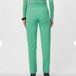 FIGS Women New  High Waisted Yola Yoga Scrub Pants Surgical Green Plus Size 5XLR Photo 2