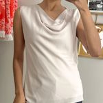 MM.LaFleur sleeveless cowl neck satin Nora top Photo 1