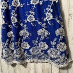 Lovers + Friends Lovers‎ + Friends Revolve Moonlit Mini Dress Lace Royal Blue Halter Womens XS Photo 1