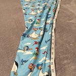 Disney Parks Leggings Womens Blue Pants Birds Soft Zazu Hei Hei Scuttle Size 1X Photo 3