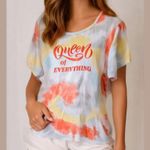 secret treasures  size large tie-dye short sleeve pajama top Photo 0