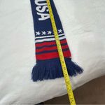 USA America Soccer Logo Eclipse Blue Winter Country Acrylic Scarf Scarve Unisex Photo 3