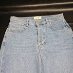 We The Free People Womens Ankle Leg Snap Flare Buttonfly Jeans 28 Photo 2