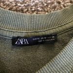 ZARA Cropped Sweatshirt Photo 2