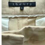 Theory  Mid-Rise Stretchy Flare Trousers Tan Size 4 Photo 9
