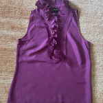 Willi Smith Sold 🛍️ Women’s   100% Silk Ruffle Blouse Career Office Top S Photo 0