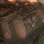 Black Lace Racerback Style Bralette (m) Size M Photo 3