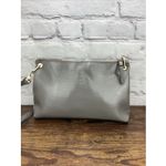 Kate Spade  River Bixby Place Hare Grey Gray Patent Leather Crossbody‎ Gold Chain Photo 1
