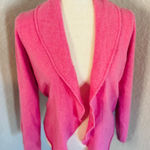 Banana Republic Cashmere Cardigan Sweater, Pink, Size Medium, Luxury Tops Photo 0