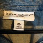 Liz Lange  Maternity Denim Blouse Photo 1