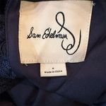 Sam Edelman Navy Lace Sleeveless Midi Dress Square Neck Women's Cocktail Wedding Photo 9