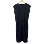 ALBION FIT Going Places Cap Sleeve Athleisure Dress in Black Size ST Small Tall Photo 2