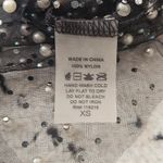 Beach Bunny  Glitzy Girl‎ Mesh Pearl Mini Skirt Coverup Sheer Black XS Photo 4