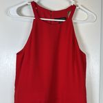 Banana Republic Red Cowl Neck Jumpsuit Size 4 EUC #5673 Photo 4