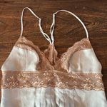 Victoria's Secret Victoria’s Secret Blue Chemise with Lace Trim Satin Nightgown Size Medium Photo 4