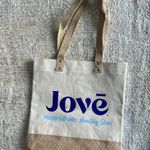 NEW! Canvas Shopping Bag Tan Photo 0