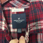 American Eagle  Boyfriend Plaid Top Photo 1