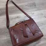 Ecosusi Leather Laptop Messenger Bag Briefcase Satchel Work Brown Bow Photo 0