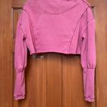 Out From Under Pink Vera Quarter Zip Sweatshirt Photo 4