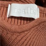 Isalis So Fine Knit Maxi in Sahara sweater dress size small Brown :Box OW2: Brown Photo 4