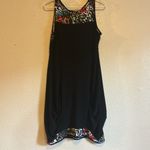 Joseph Ribkoff  Black Ribbed Textured Dress Photo 3