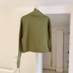 Dudley Stephens Dunning Quarter Zip Pullover in Power Stretch Army Green M $158 Size M Photo 8