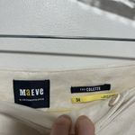 Anthropologie Maeve  Colette Linen‎ Blend Ivory Shorts Size 34 Photo 3