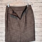 Iz Byer Iz‎ Byer Brown Knee-Length Pencil Skirt for Work size 9 Photo 5