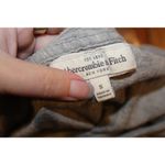 Abercrombie & Fitch Heather Gray Cotton Short Sleeve Tee T Shirt Top Size Small Photo 2