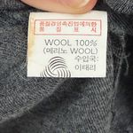 Classic Women's Crewneck Sweater in Charcoal Gray Size M Photo 2