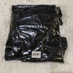 Trina Turk Hooded V Neck Cotton Blouse in Black Medium Photo 6