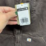 Carhartt  Womens Plus Fit Sherpa Lined‎ Vest 2X Brown Sleeveless Work Utility Photo 4