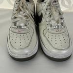Nike  Air Force 1 Pewter‎ Pearl Metallic Low Wedding Sneaker Women's Size 8 Photo 6