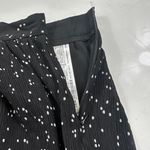 ZARA NWT  Mini Skirt Tiered Polka Dot Women S Black Side Zipper Interior Lining Photo 3