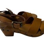 Patricia Nash Gigi Studded Platform Wedge Sandals in Caramel Size 6 Photo 2