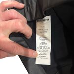 House Of CB  Khemera Black Vegan Leather Strapless Midi Dress XS Photo 6