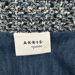 Akris Punto - Tweed Spread Collar Jacket Sz 14 Photo 7